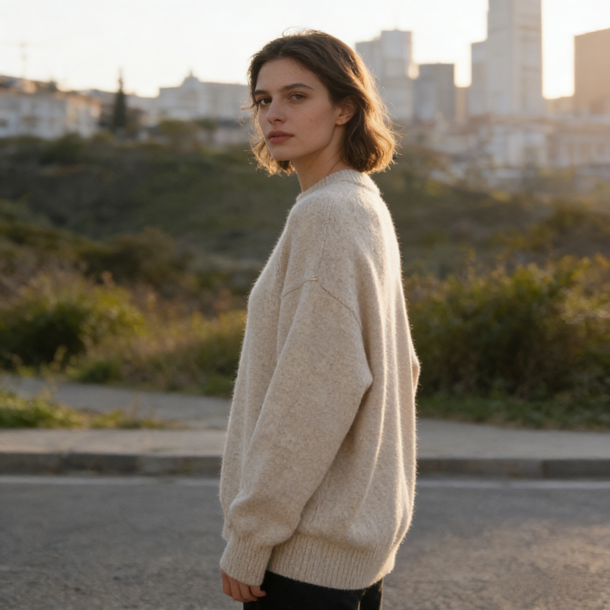 Hearth & Haven Fuzzy Wool Crewneck Sweater: The Cottagecore Cozy Knit